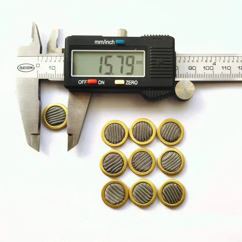 Miniatura 3 de A67999-065 Conjunto de discos de filtro de servoválvula de mercado de accesorios (10 unidades, 65 micras)