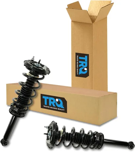 Miniatura 233 de TRQ Conjunto de Amortiguador y Resorte Delantero Cargado con Resorte Helicoidal Pre-ensamblado Compatible con Jeep Cherokee Limited AWD 14-22 Sin