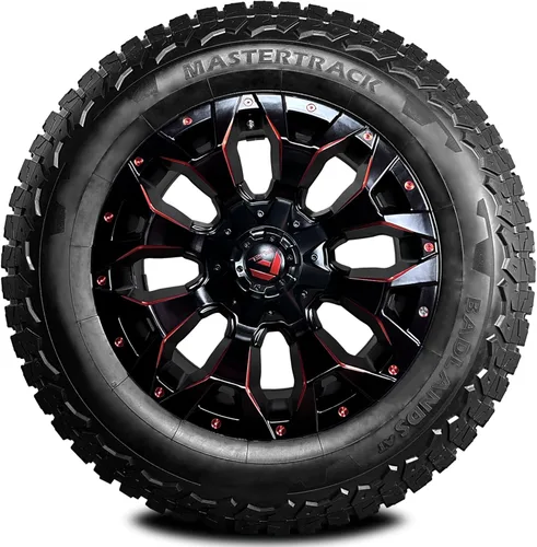 Miniatura 5 de Mastertrack - Juego de 4 neumáticos BADLANDS AT todo terreno 31X10.50R15 LT 6 capas C 109S para camioneta SUV o camioneta ligera, 31/10.50/15