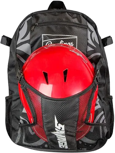 Miniatura 13 de Rawlings SAVAGE Mochila Bolsa para Equipos T-Ball/Béisbol Juvenil y Softbol Múltiples Estilos