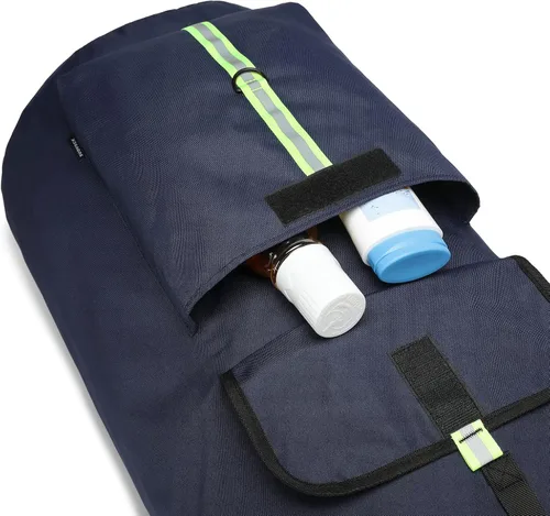 Miniatura 5 de mochila para colada, bolsas de lavandería extragrandes y resistentes, mochila para colada para estudiantes universitarios, cierre de cordón, Mochila