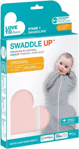 Miniatura 5 de Love to Dream - Swaddle Up - Saco de dormir para bebés, manta calmante para recién nacidos, mejora el sueño, ajuste ceñido que ayuda a calmar