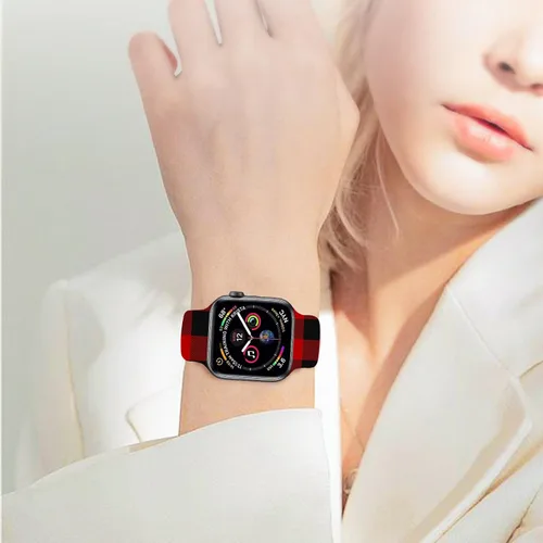 Miniatura 5 de Christmas Watch Bands Compatible with iWatch 38mm 42mm 40mm 44mm, for iWatch Series 1/2/3/4/5/6/7/SE for Christmas Gifts Women Men