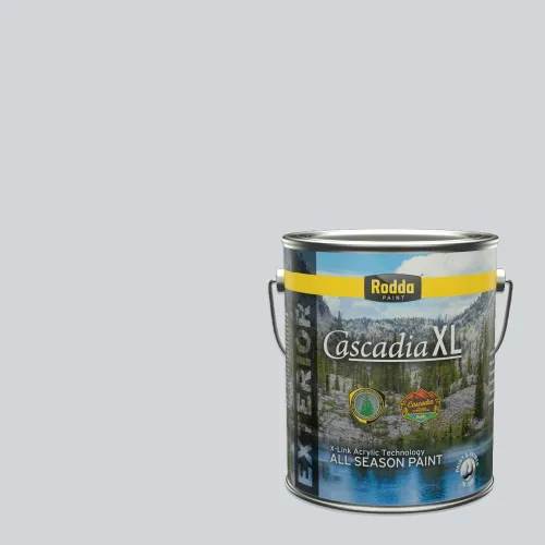 Miniatura 181 de Rodda Paint CASCADIA XL Pintura e imprimación satinada exterior en uno, cuarto de galón, solo ayer