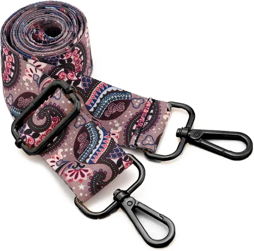 Miniatura 9 de ZOOEASS Hebillas de níquel Correa ancha para el hombro ajustable de repuesto para cinturón de pistola, hebilla de guitarra estilo bandolera