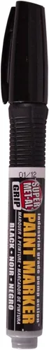 Super Met-Al 04033 - Marcador de pintura con base de aceite, color negro