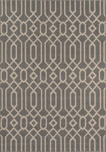 Miniatura 6 de Momeni BAJA0BAJ-3CHR860D, baja Colección, 8'6" x 13', Carbón vegetal, Polipropileno, Amarillo