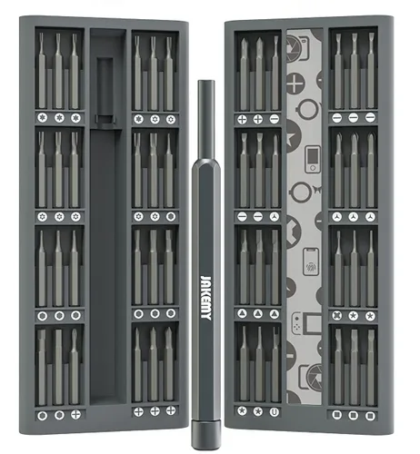 Juego de destornilladores de precisión, 49 piezas pequeñas de puntas magnéticas, exquisitas herramientas Pentalobe ranuradas Phillips Hex Torx Kit