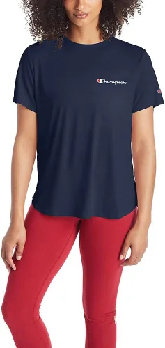 Miniatura 4 de Champion Classic - Camiseta de manga corta, diseño con texto "Left Chest Script