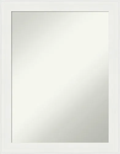 Miniatura 19 de Amanti Art Espejo de pared blanco de 30 x 42 pulgadas, espejo de baño rectangular blanco para decoración de pared de sala de estar, marco Parlor
