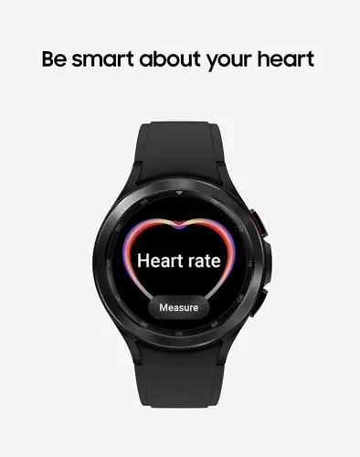 Miniatura 4 de Samsung Electronics Galaxy Watch 4 Classic 1.811in Smartwatch con monitor ECG Tracker para salud, fitness, correr, ciclos de sueño, detección