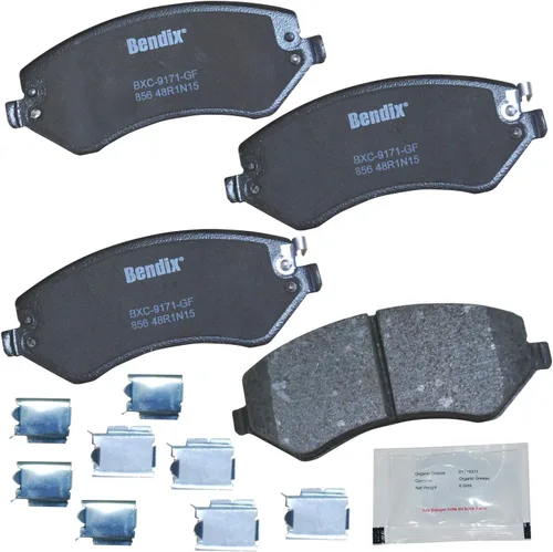 Miniatura 269 de Pastillas de freno delanteras cerámicas Bendix Priority1 CFC2302 para Hyundai Elantra 2021, Sonata 2022-2020, Kia K5 2023-2021