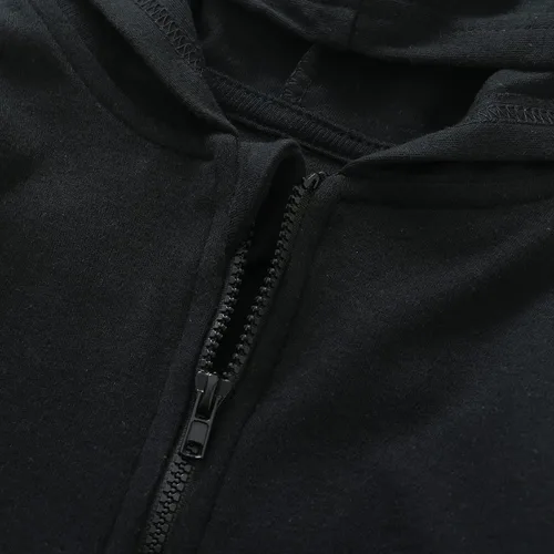 Miniatura 3 de ROMPERINBOX Sudadera con capucha para bebé y niña, con cremallera completa, ligera, delgada, abrigo, sudaderas de 0 a 24 meses