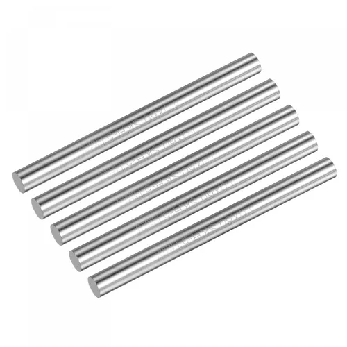Miniatura 16 de uxcell Varilla de acero redonda, 0.035 in HSS 63-65 HRC Torno Bar Herramienta de 2.362 in de largo para eje de engranaje de taladro, tornos