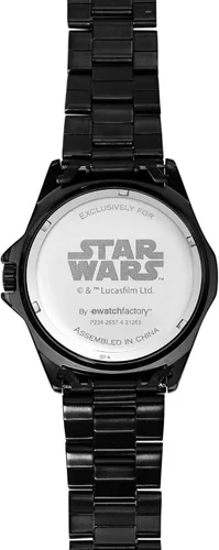 Miniatura 3 de STAR WARS Reloj de cuarzo analógico para adultos Honor, Negro -, Japonés