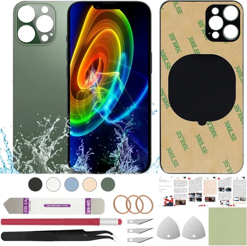 Miniatura 65 de Funda trasera de repuesto compatible con iPhone 8 de 4.7" + Herramientas profesionales (Gris espacial)