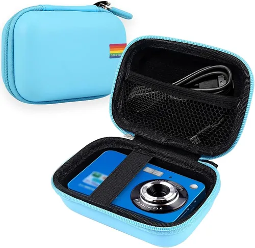 Miniatura 12 de Leayjeen Funda para cámara digital compatible con cámara digital CAMKORY/KODAK PIXPRO FZ45/FZ55/Canon PowerShot ELPH 180/Sony DSCW800/FHD 1080P 44MP
