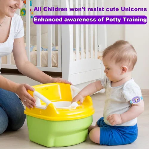 Miniatura 5 de Reloj de entrenamiento de unicornio recargable con 5 ajustes de música y temporizador temporizador de entrenamiento de inodoro
