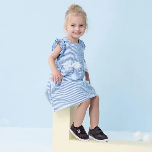 Miniatura 152 de BMCiTYBM Zapatos de bebé para niños pequeños, zapatillas de malla transpirable antideslizantes