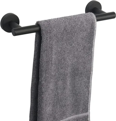TocTen - Barra de toalla de baño. Soporte de toalla de baño de acero inoxidable grueso SUS304, barra de toalla resistente para cuarto de baño, para