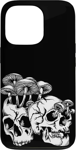 Miniatura 10 de Skull Goth Gothic Occult Emo Satanic Mushroom Skeleton Case for iPhone 17