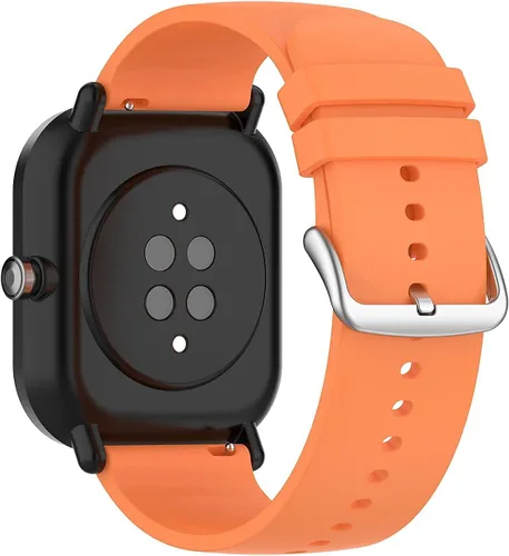 Miniatura 3 de ECSEM - Correas de repuesto compatibles con CanMixs Smart Watch, correa de silicona transpirable de 0.787 pulgadas, correas ajustables de liberación