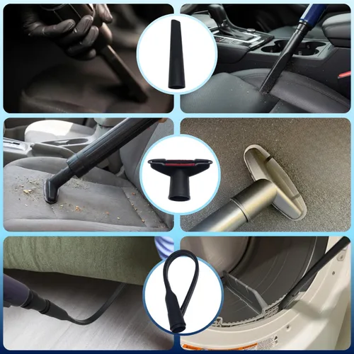 Miniatura 5 de Accesorios y cepillos de aspiradora para aspiradora con adaptador de manguera, accesorios de aspiradora compatibles con manguera Shop-Vac de 2-1/2