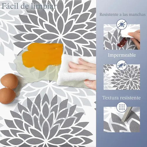 Miniatura 5 de HEBE Juego de 2 tapetes de cocina antideslizantes para el suelo, tapetes de cocina acolchados y impermeables, cómodos para cocina, oficina en casa