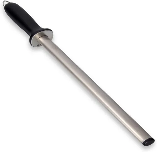 Navaris Afilador de cuchillos ovalado de 12 pulgadas (12.2 in) para afilar cuchillos de cocina, ligero y duradero para uso doméstico o profesional