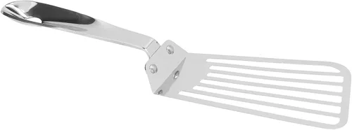 Espátula ranurada, rebanada de carne de acero inoxidable, herramienta de cocina, espátulas de metal, utensilios de cocina para hamburguesas,
