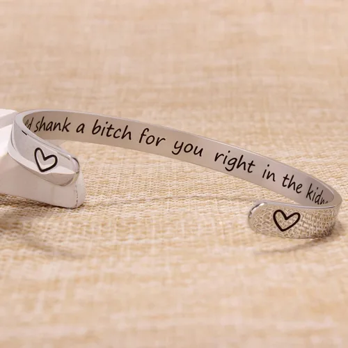 Miniatura 3 de Btysun - Brazaletes para mujer, para regalo de Día de la Madre de una hija, motivadores, para niñas, para graduación, para cumpleaños, abiertos