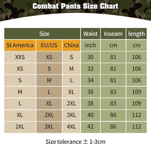Miniatura 6 de G3 - Pantalón de combate para hombre, ropa táctica militar de camuflaje para hombre, multibolsillo, antidesgarros, caza, senderismo, paintball