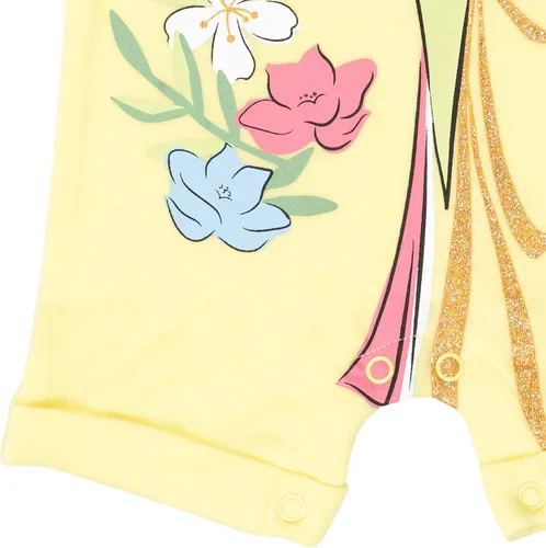 Miniatura 11 de Disney Princesa Rapunzel Ariel Belle Jasmine Aurora - Mameluco y diadema para niñas recién nacidas hasta niños pequeños