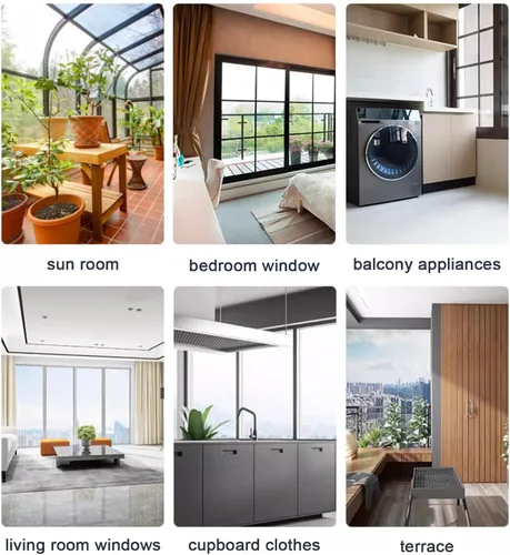 Miniatura 8 de Película reflectante para ventana, película de privacidad totalmente opaca para ventana, barrera radiante impermeable e insonorizada, bloqueo UV
