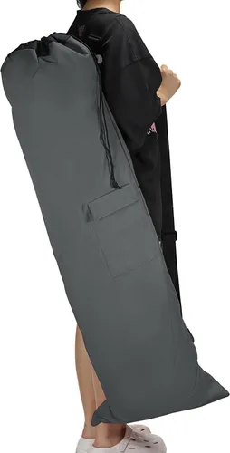 PATIKIL Bolsa de repuesto para silla de campamento de 47 pulgadas, bolsa plegable para silla de campamento 900D, bolsa de transporte Oxford de boca