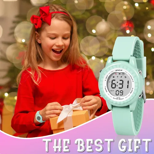 Miniatura 56 de Relojes para niñas y niños, relojes LED impermeables para niños - Los mejores regalos para niños