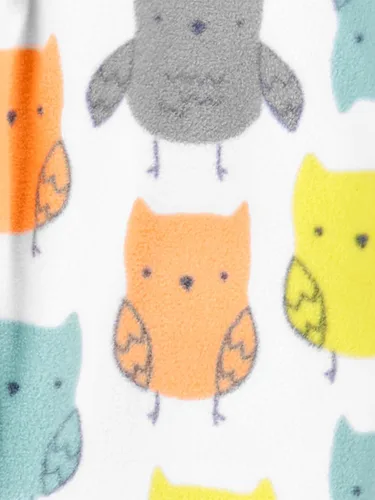 Miniatura 2 de Simple Joys by Carter's Paquete de 2 unidades unisex de forro polar neutro con pies para dormir y jugar
