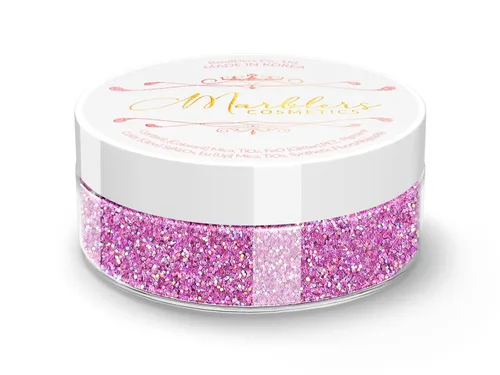 Miniatura 22 de MARBLERS Brillantina de forma gruesa de grado cosmético [estrella] 0.11 onzas (0.11 oz) Escamas No tóxica Vegana Libre de crueldad animal