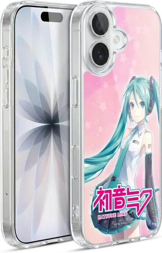 Miniatura 117 de Head Case Designs Licencia Oficial Hatsune Miku Gráficos Lindos Carcasa de Gel [Protección de Grado Militar] Compatible con Apple iPhone 7