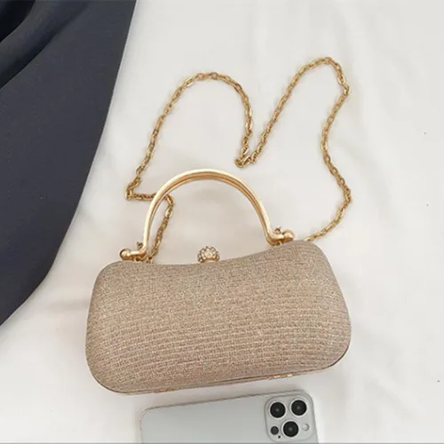 Miniatura 5 de Bolso de mano de noche para mujer, bolsos formales brillantes de noche, bolso de mano para boda, cóctel, graduación, fiesta, bolsa de noche