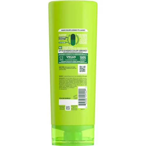 Miniatura 2 de Garnier Fructis Color Shield - Acondicionador antidecoloración para cabello tratado con color, 12 onzas líquidas, 1 unidad (el embalaje puede variar)