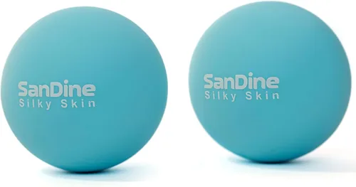 Sandine - Pelotas de masaje Lacrosse para masaje de tejido profundo, liberación de tensión, alivia el dolor muscular, mejora la flexibilidad, ideal