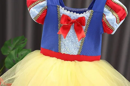 Miniatura 3 de Dressy Daisy - Vestido de tutú de ballet para niñas, talla 18m-8 Trajes de princesa con falda de tul para niñas pequeñas, leotardos de bailarina