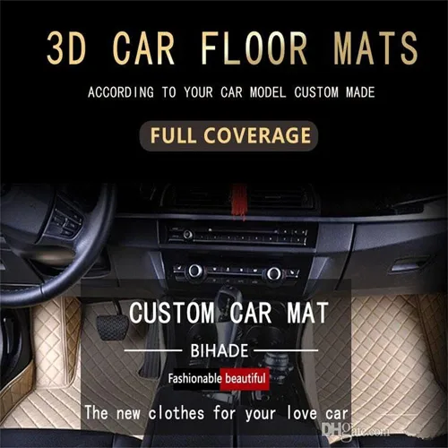 Miniatura 3 de Las alfombrillas de automóvil personalizadas son adecuadas para Audi A8/A8L 2006-2021, forro impermeable, juego completo de suelos respetuosos