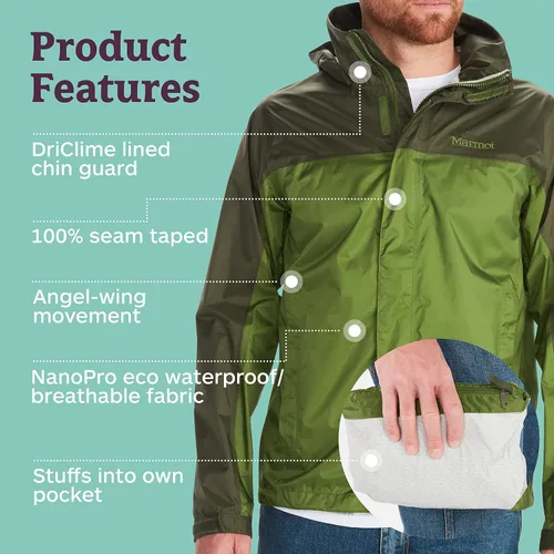 Miniatura 4 de MARMOT Men's Precip Eco Jacket