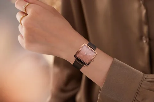 Miniatura 4 de SURVAN WatchDesigner Wrist Watches for Women Japanese Quartz Fashion Waterproof Womens Watch Crystal Dial Leather Strap Adjustable Bracelet Wrist