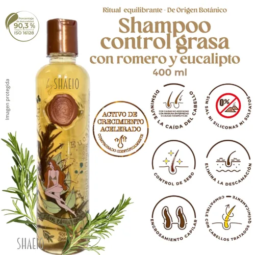 Miniatura 2 de RITUAL BOTANICO Kit4 Crecimiento Acelerado Ultra Reparador: Champú de Romero, Mascarilla Hidratante para el Cabello, Acondicionador Intensivo PLEX