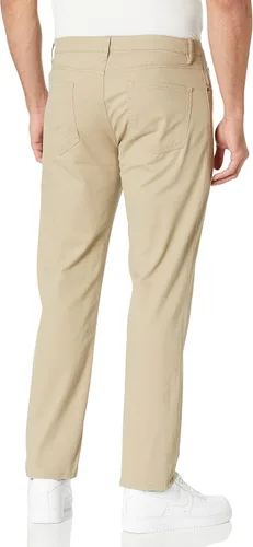 Miniatura 2 de Tienda Essentials Pantalón de sarga elástico de 5 bolsillos para hombre