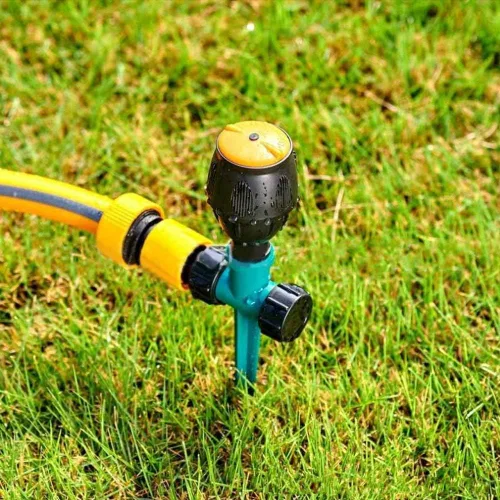 Miniatura 2 de Rociador de césped ajustable múltiple en una espiga con control de vuelo integrado, aguas de hasta 30 pies de diámetro, ángulo de pulverización