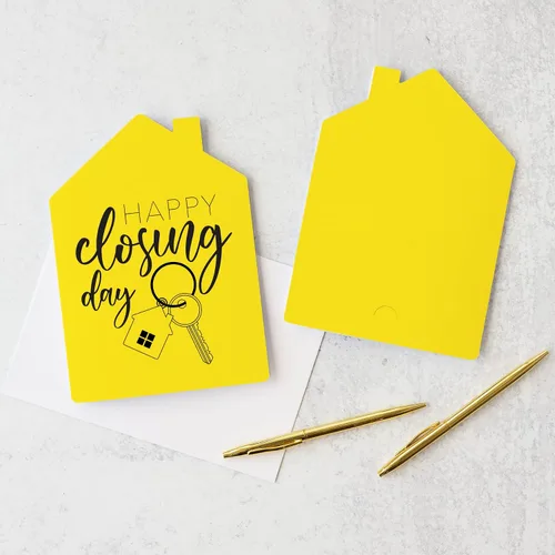 Miniatura 5 de Set of "Happy Closing Day" Greeting Cards Envelopes Included 4-GC002